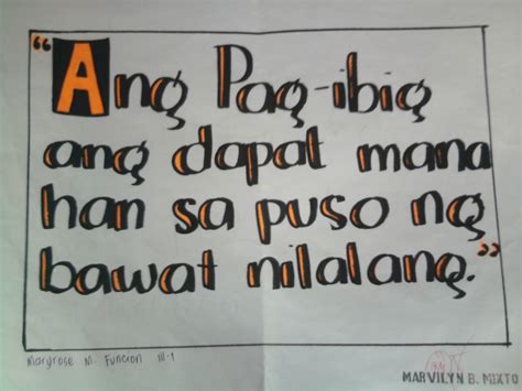 slogan tungkol sa pag ibig